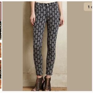 Anthropologie Pilcro Serif Sateen Skinny Jeans‎ SZ 28 (88)